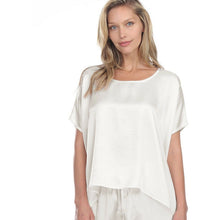 Load image into Gallery viewer, PJ Harlow Roxxy Satin Boxy Tee (3 Colors)
