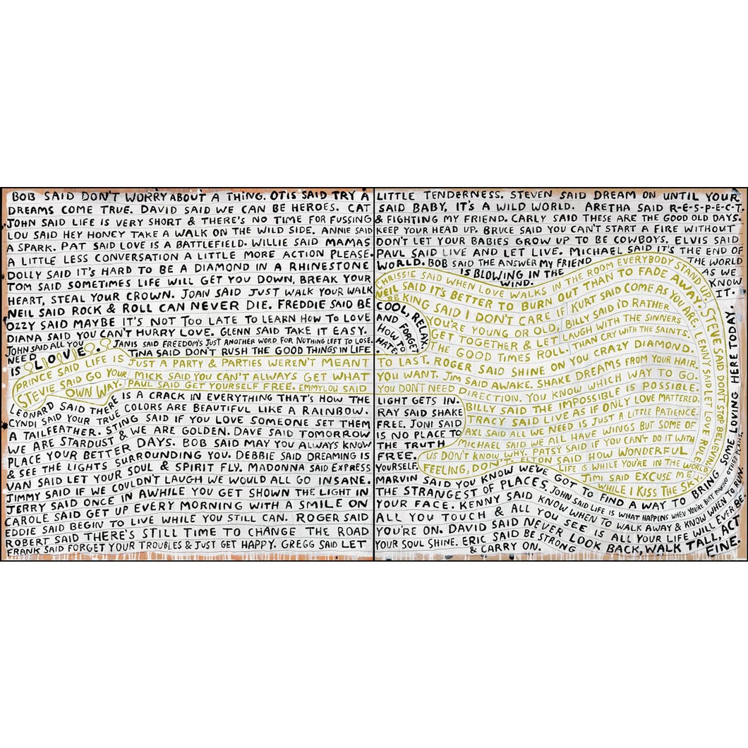 Legends Guitar Art Print, 2 Panels