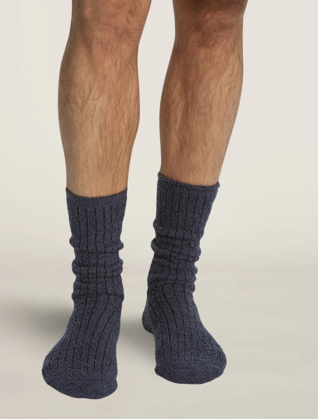 Barefoot Dreams CozyChic Men's Ribbed Socks