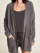Load image into Gallery viewer, Barefoot Dreams CozyChic Lite Ribbed Edge Cardigan, Mineral
