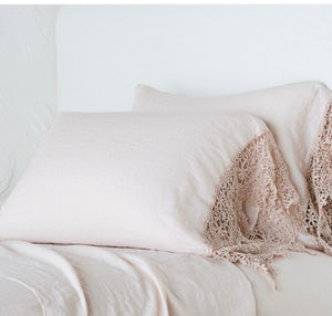 Bella Notte Linens Frida Pillowcase (Standard, King)