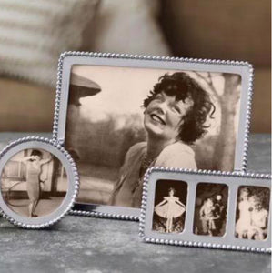 Mariposa Silver Beaded Frame, 8x10