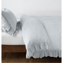 Load image into Gallery viewer, Bella Notte Linens Linen Whisper Duvet Cover -  White, Parchment
