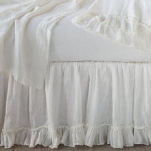 Load image into Gallery viewer, Bella Notte Linens, Linen Whisper Bed Skirt
