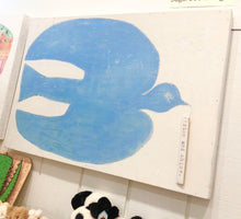 Load image into Gallery viewer, Sugarboo Rise and Shine Blue Bird Wall Art

