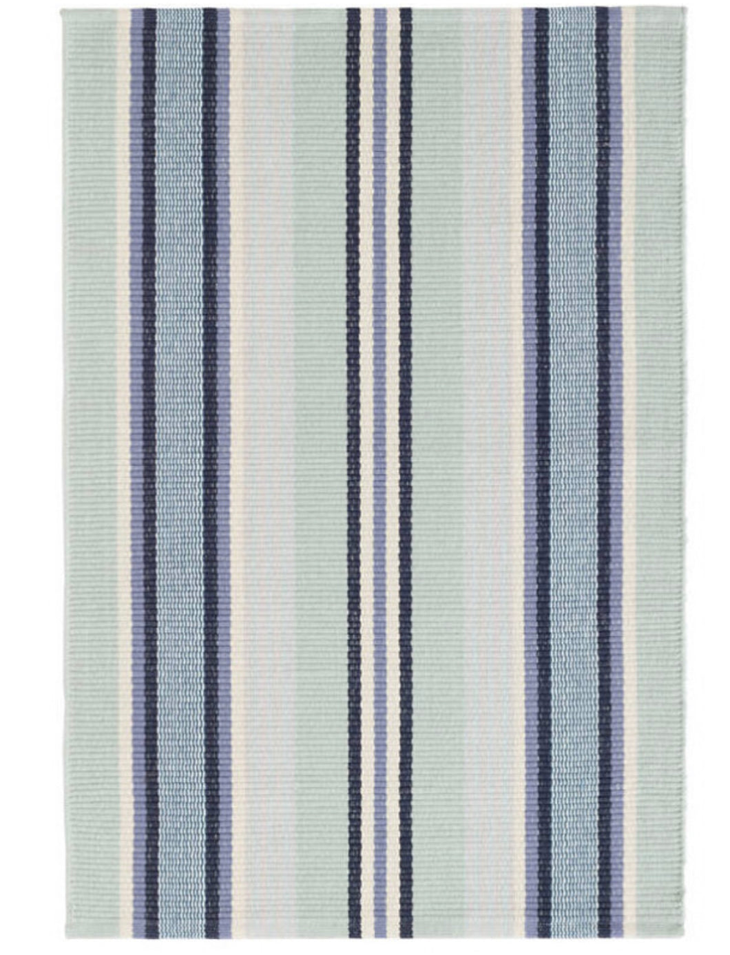 Dash & Albert Barbados Stripe Cotton Woven Rug