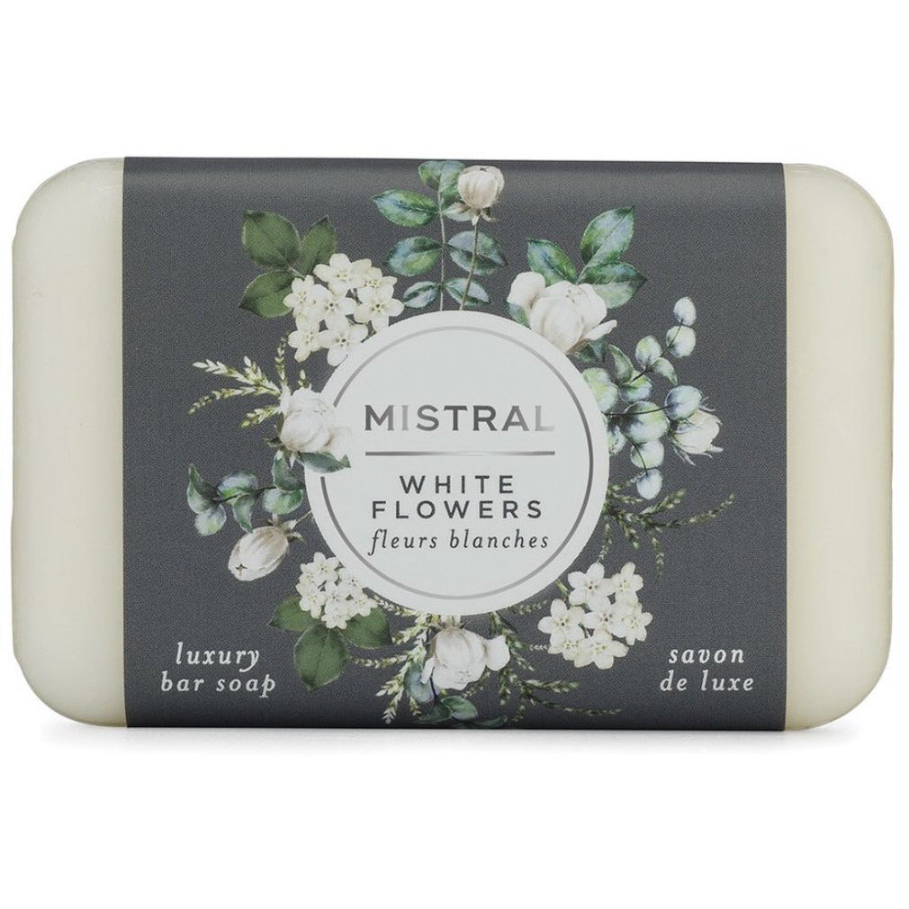 Mistral White Flowers Bar Soap