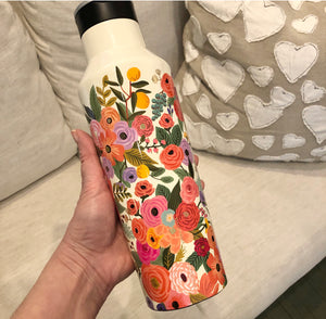 Corkcicle Garden Party Sport Canteen Insulated Water Bottle
