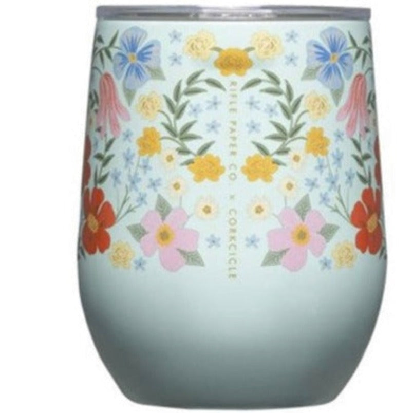 Corkcicle Rifle Paper Hot Cold Tumbler in Lively Floral - THE