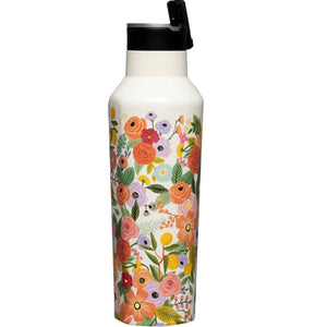 Corkcicle Garden Party Sport Canteen Insulated Water Bottle