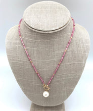 Load image into Gallery viewer, Pearl &amp; Gemstone Necklace, Short (3 Styles)

