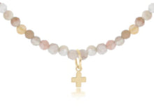 Load image into Gallery viewer, Enewton 15&quot; Choker Gemstone Signature Cross Necklace  (5 Styles)
