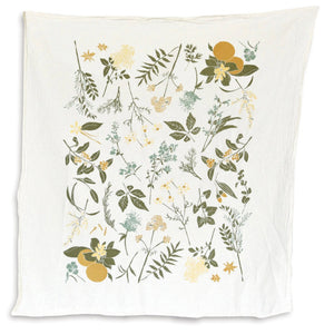 Herbal Cotton Kitchen Towels (5 Patterns)