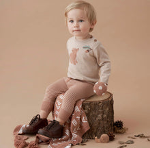 Load image into Gallery viewer, Elegant Baby Bear Knit Sweater and Pant Set
