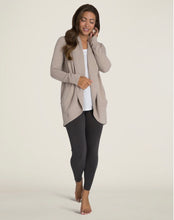 Load image into Gallery viewer, Barefoot Dreams CozyChic Lite Circle Cardi, Taupe
