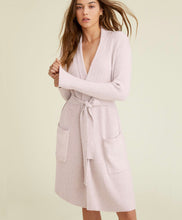 Load image into Gallery viewer, Barefoot Dreams CozyChic Lite Ribbed Robe, Faded Rose/Pearl
