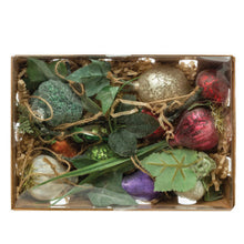 Load image into Gallery viewer, Glass Fruit And Vegetable Ornaments - Set of 12
