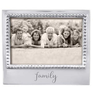 Mariposa Family Beaded Frame