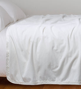 Bella Notte Linens Harlow Throw Blanket, Bed End Blanket (2 Sizes)