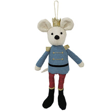 Load image into Gallery viewer, Mon Ami King Mouse Ornament
