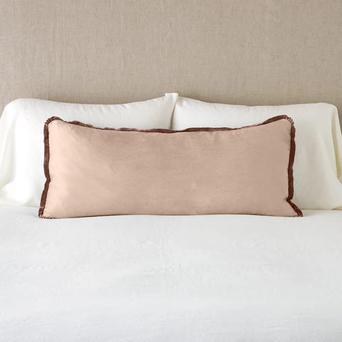 IN STOCK Bella Notte Linens Paloma Lumbar Throw Pillow, 16