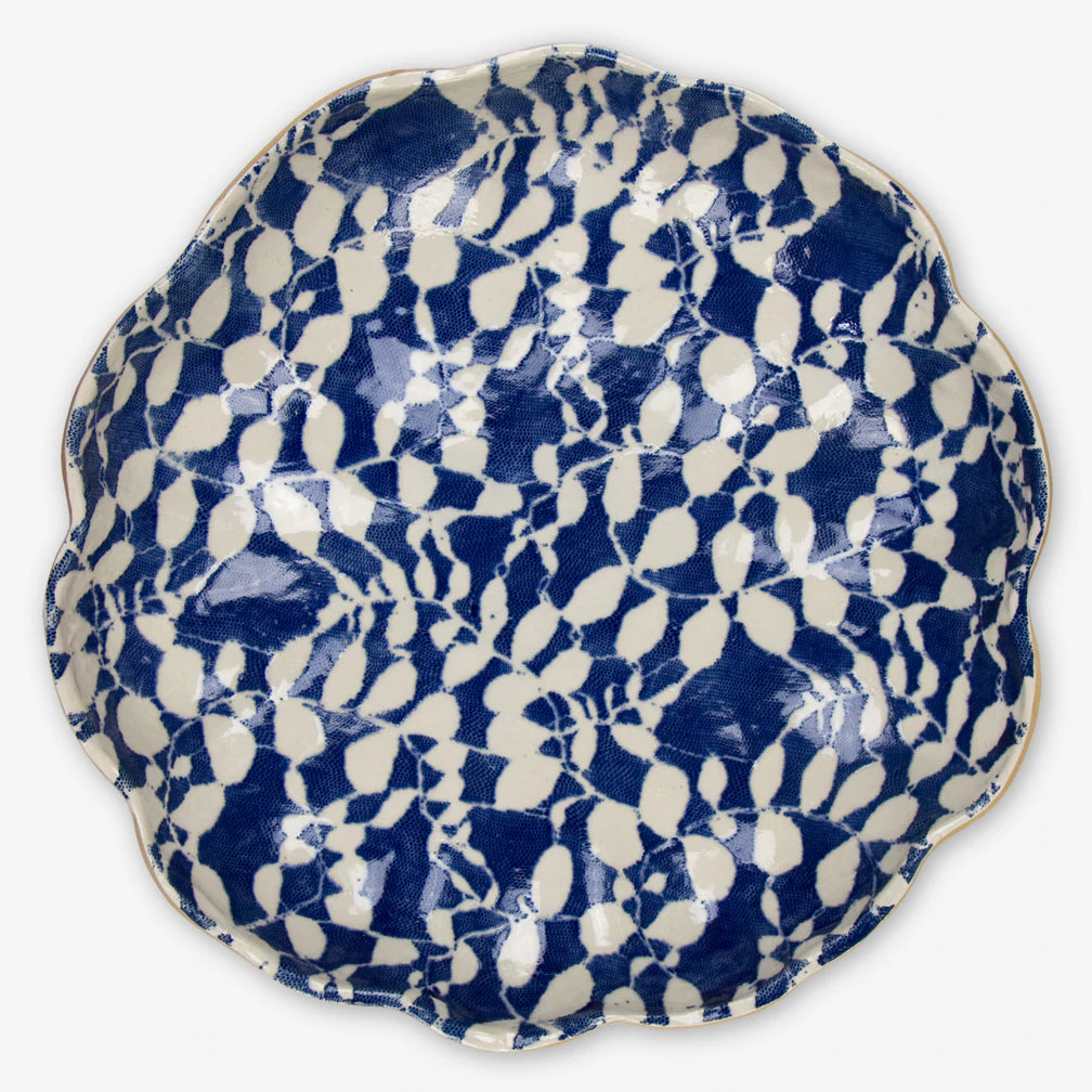 Terrafirma Ceramics Large Scallop Bowl