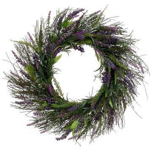 Lavender Twig Wreath