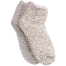 Load image into Gallery viewer, Barefoot Dreams CozyChic Tennis Sock Set  (Oyster, Rose)
