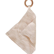 Load image into Gallery viewer, Muslin Teething Ring (3 Colors)
