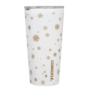 Corkcicle Snowfall White Drinkware (3 Styles)