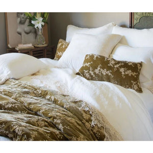 Bella Notte Linens Lynette Accent Pillow, 15x24" (19 colors)