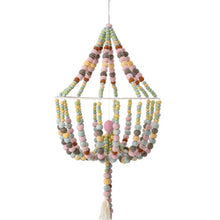 Load image into Gallery viewer, Wool Pom Pom Chandelier Mobile
