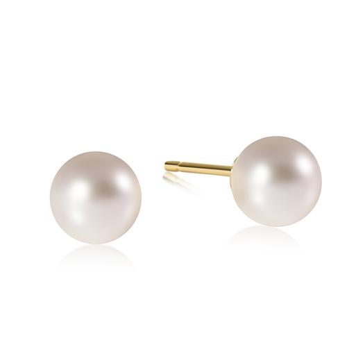 Enewton Classic Pearl Stud, 10mm