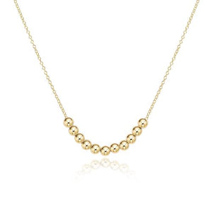 Enewton Classic Gold 2.5mm Beaded Bliss Necklace , 16"