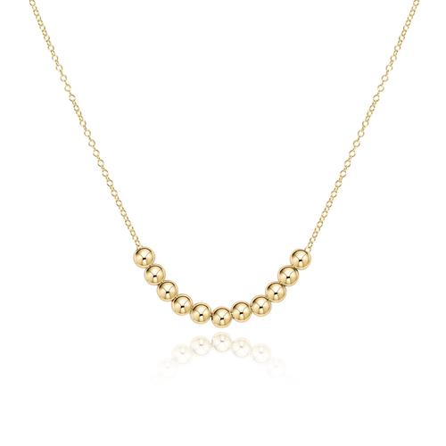 Enewton Classic Gold 2.5mm Beaded Bliss Necklace , 16