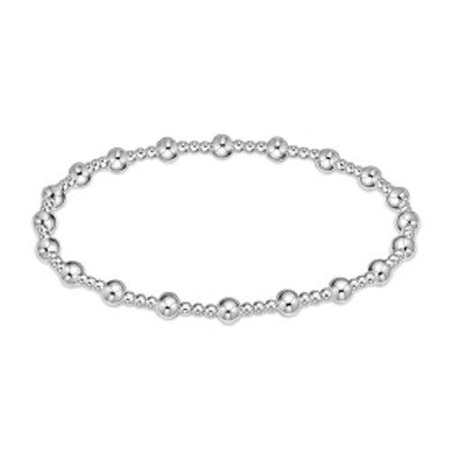Enewton Sincerity Pattern Sterling Silver Bead Bracelet - 4mm
