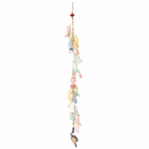 Rainbow Striped Fish Windchime