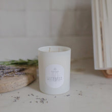 Load image into Gallery viewer, Linnea 2-Wick Lavender Rosemary Soy Candle
