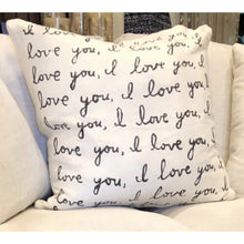 Load image into Gallery viewer, I Love You Pillow

