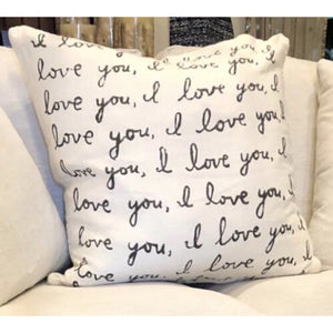 I Love You Pillow
