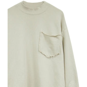 Mock Neck Sweatshirt w/Pocket