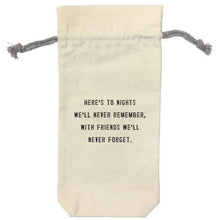 Load image into Gallery viewer, Canvas Wine Bags
