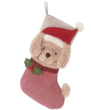Load image into Gallery viewer, Mon Ami Merry Golden Doodle Stocking
