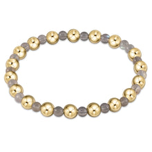 Load image into Gallery viewer, Enewton Gold &amp; Gemstone Grateful Pattern 6mm Bead Bracelet
