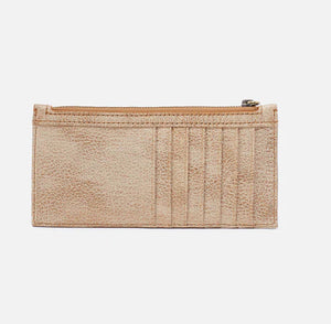 HOBO Carte Case Wallet, Gold Leaf