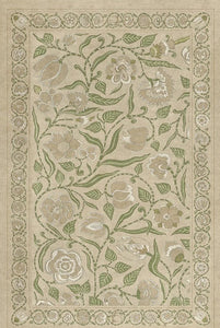 Spicher and Company, Williamsburg Antique Floral Floor Mat