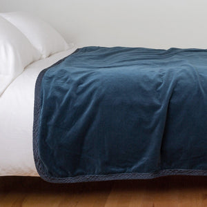 Bella Notte Linens Harlow Throw Blanket, Bed End Blanket (2 Sizes)