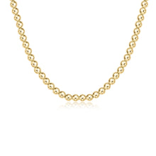 Load image into Gallery viewer, Classic Gold Choker 5mm Bead, 15&quot; or 17&quot;
