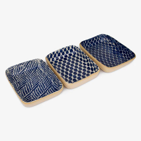 Terrafirma Ceramics Dip Trays (3 Colors & Patterns)