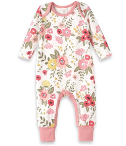 Floral Garden Bamboo Romper